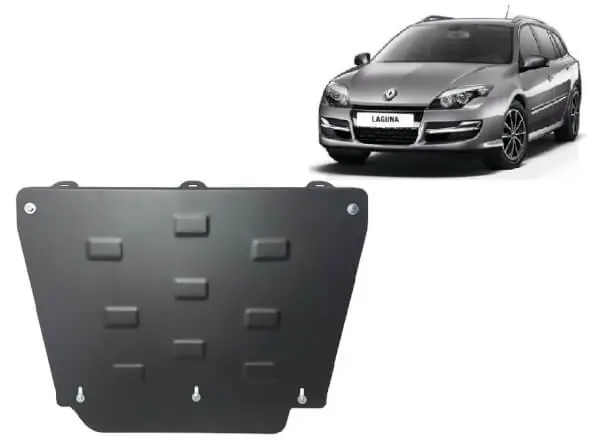 Pohjapanssari Renault Laguna (2007-2015), moottori, vaihdelaatikko, terästä 🙂 Superhinta