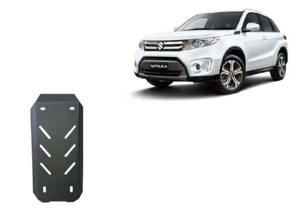 Pohjapanssari Suzuki Vitara (2015➟), takatasauspyörästö, terästä 🙂 Sertifioitu