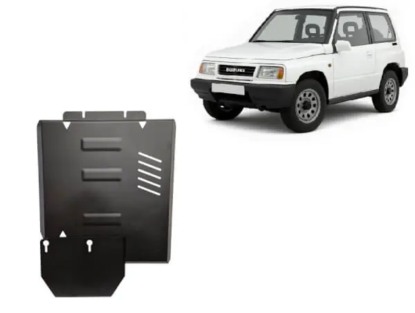 Pohjapanssari Suzuki Vitara (1988-1999), vaihdelaatikko, jakovaihteisto, terästä 🙂 Viikonlopputarjous