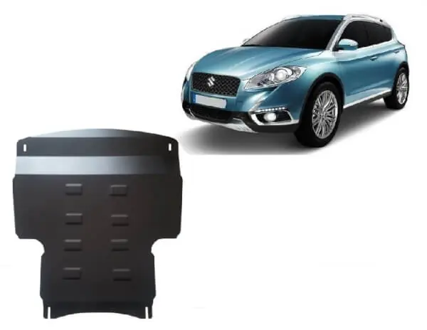 Tarjous Pohjapanssari Suzuki S-Cross (2013-2021), moottori, vaihdelaatikko, terästä 🙂