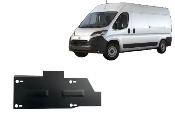 Pohjapanssari Toyota Proace Max (2024➟), AdBlue tankki, terästä 🙂 Uusi Kokoelma