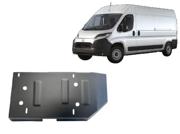 Pohjapanssari Toyota Proace Max (2024➟), polttoainetankki, terästä 🙂 Osta Tänään