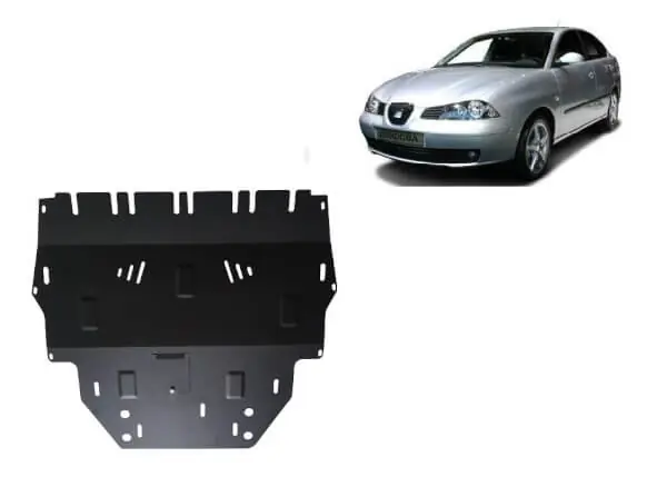Pohjapanssari Seat Cordoba diesel (2002-2010), moottori, vaihdelaatikko, etupuskuri, terästä 🙂 Tilaa Heti