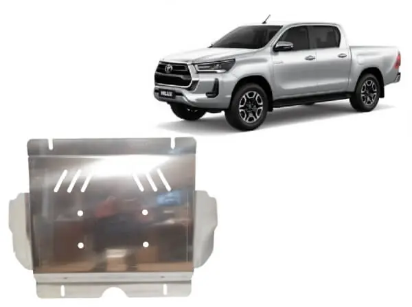 Pohjapanssari Toyota Hilux Invincible (2021➟), moottori, alumiinia 🙂 Eniten Myyty