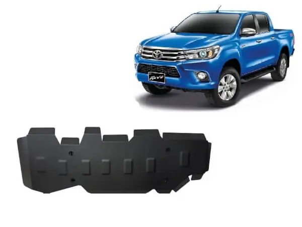 Korkea Laatu Pohjapanssari Toyota Hilux Revo (2016➟), polttoainetankki, terästä 🙂