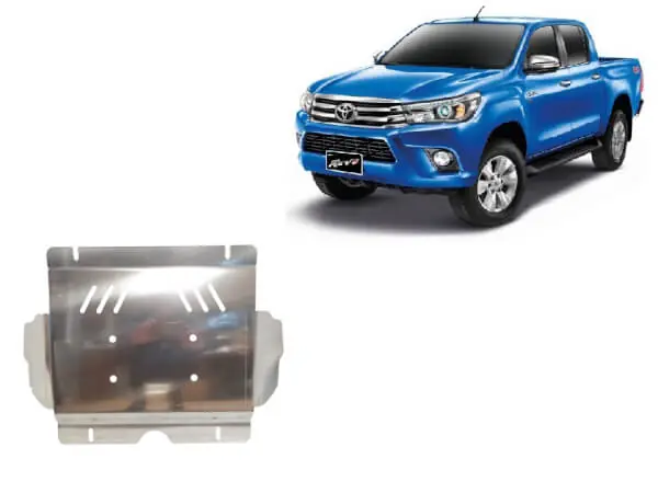 Pohjapanssari Toyota Hilux Revo (2016➟), moottori, alumiinia 🙂 Lähetetään Heti