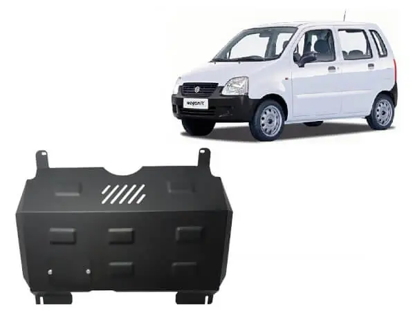 Tarjoushinta Pohjapanssari Suzuki Wagon R+ (1998➟), moottori, vaihdelaatikko, terästä 🙂
