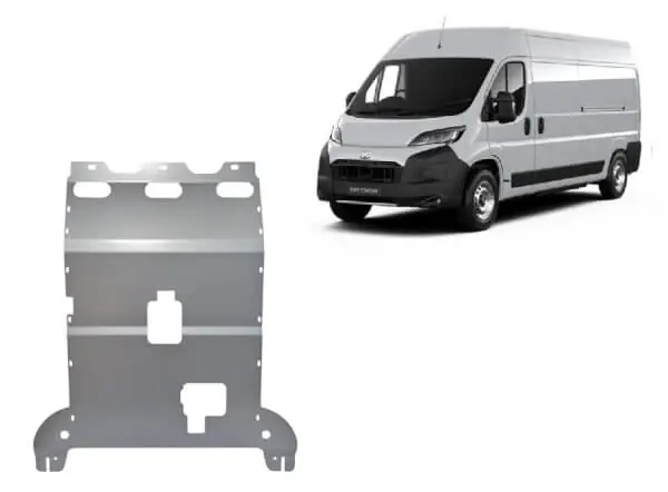 Pohjapanssari Toyota Proace Max (2024➟), moottori, vaihdelaatikko, jäähdytin, alumiinia 🙂 Superhinta
