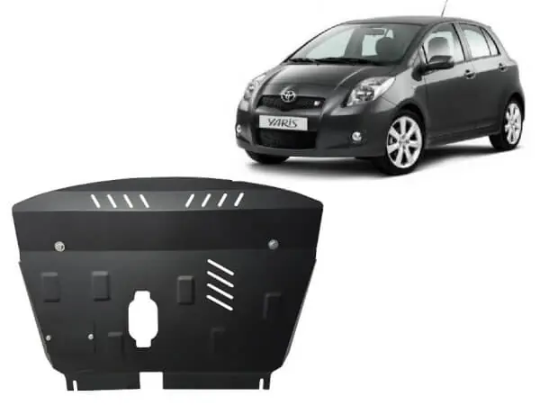 Tilaa Heti Pohjapanssari Toyota Yaris bensa (2005-2011), moottori, vaihdelaatikko, terästä 🙂