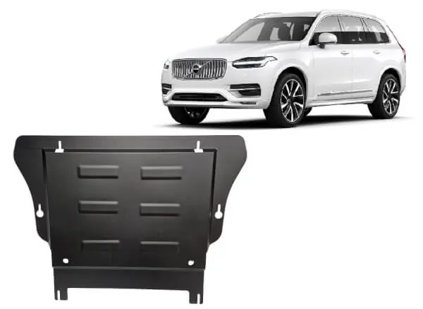Pohjapanssari Volvo XC90 (2015➟), moottori, vaihdelaatikko, terästä 🙂 Alennettu Hinta