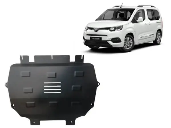Pohjapanssari Toyota Proace (2019➟), moottori, vaihdelaatikko, jäähdytin, terästä 🙂 Osta Nyt