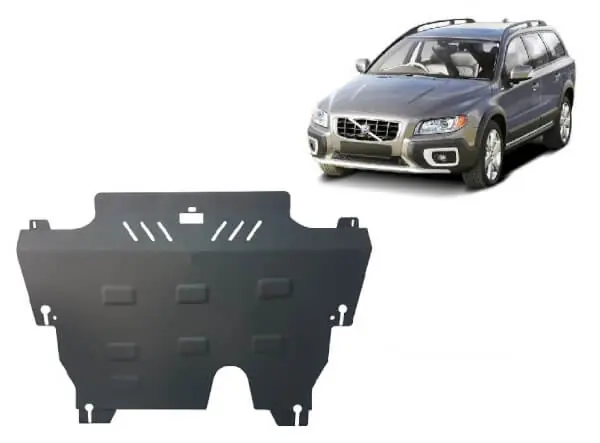 Pohjapanssari Volvo XC70 (2007-2016), moottori, vaihdelaatikko, terästä 🙂 Paras Hinta