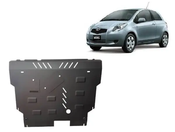 Asiakkaiden Suosikki Pohjapanssari Toyota Yaris diesel (2005-2011), moottori, vaihdelaatikko, terästä 🙂