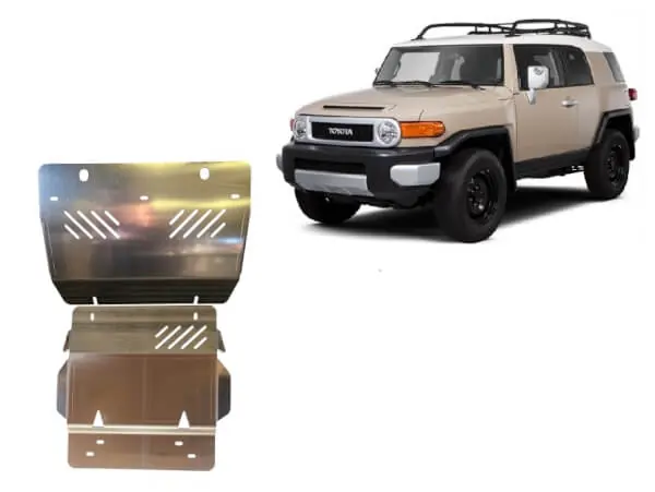 Edullinen Hinta Pohjapanssari Toyota Fj Cruiser (2006-2018), moottori, jäähdytin, etupuskuri, alumiinia 🙂