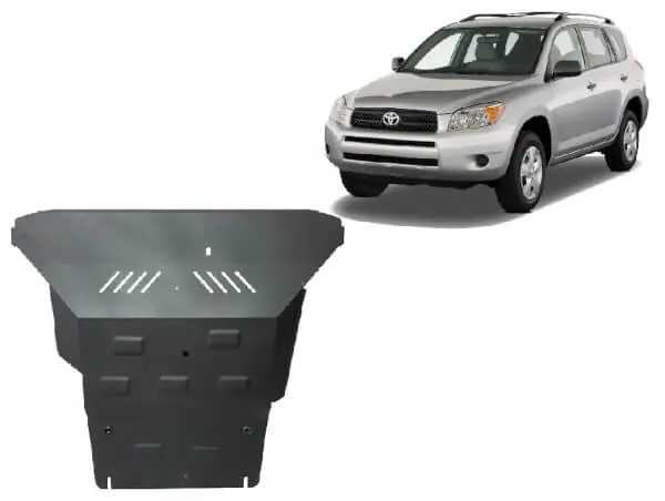 Pohjapanssari Toyota RAV4 (2000-2006), moottori, vaihdelaatikko, terästä 🙂 Alennettu Hinta