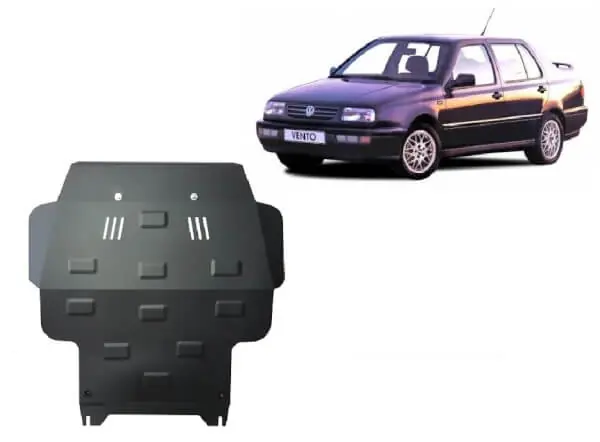 Pohjapanssari Volkswagen Vento (1991-1999), moottori, vaihdelaatikko, jäähdytin, etupuskuri, terästä 🙂 Superhinta