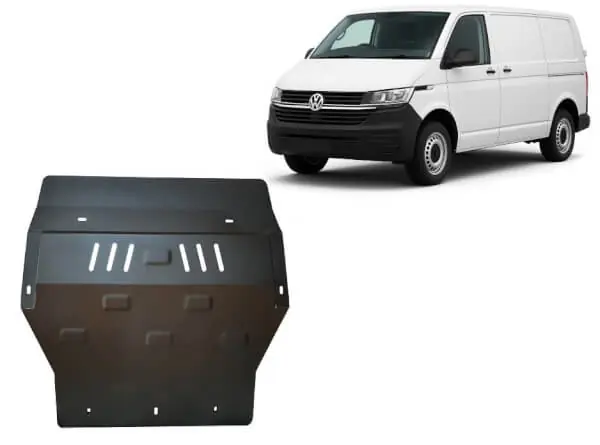 Halpa Pohjapanssari Volkswagen Transporter (2019-2022), moottori, vaihdelaatikko, jäähdytin, etupuskuri, terästä 🙂