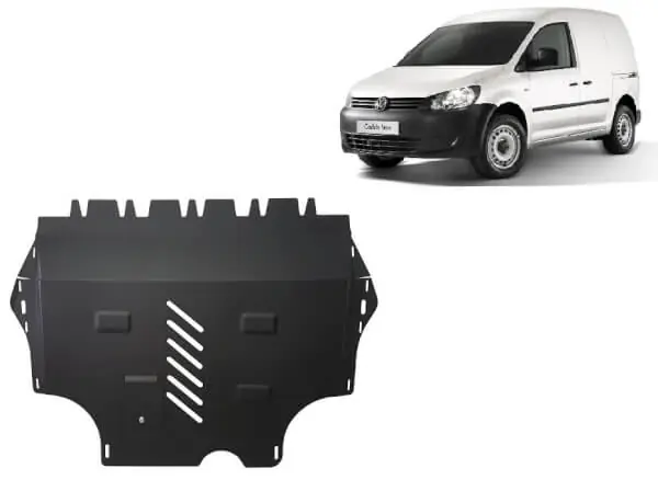 Pohjapanssari Volkswagen Caddy (2011-2020), moottori, vaihdelaatikko, terästä 🙂 Päivän Tarjous