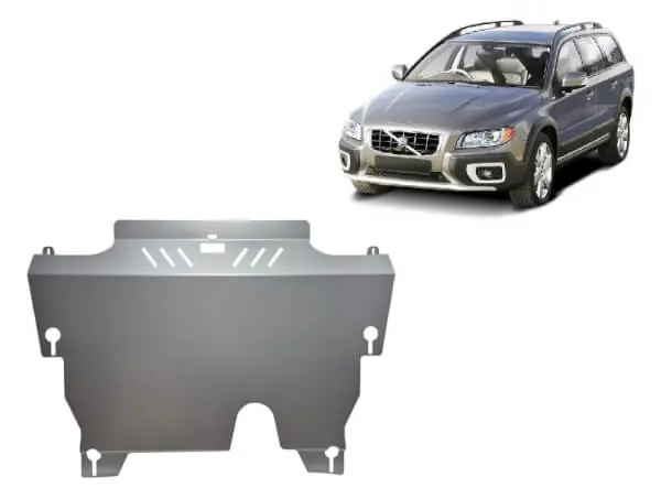 Pohjapanssari Volvo XC70 (2007-2016), moottori, vaihdelaatikko, jäähdytin, alumiinia 🙂 Tarjous