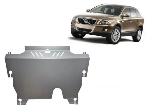 Pohjapanssari Volvo XC60 (2010-2017), moottori, vaihdelaatikko, jäähdytin, alumiinia 🙂 Älä Missaa