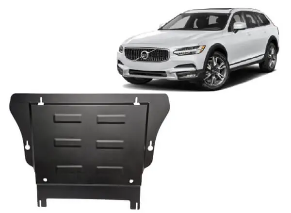 Nopea Toimitus Pohjapanssari Volvo V90 (2016➟), moottori, vaihdelaatikko, terästä 🙂