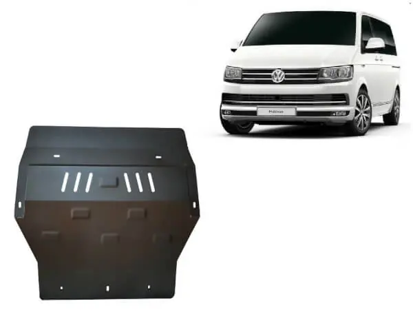 Pohjapanssari Volkswagen Caravelle (2015-2018), moottori, vaihdelaatikko, jäähdytin, etupuskuri, terästä 🙂 Tukkuhinta