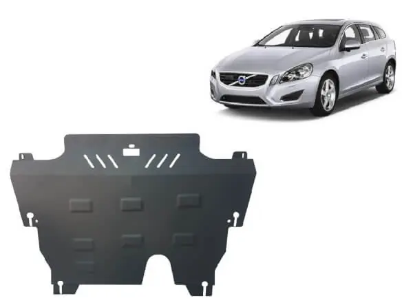 Osta Tänään Pohjapanssari Volvo V60 (2010-2018), moottori, vaihdelaatikko, jäähdytin, terästä 🙂