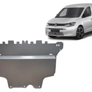 Aito Pohjapanssari Volkswagen Caddy (2020➟), moottori, vaihdelaatikko, jäähdytin, etupuskuri, alumiinia 🙂