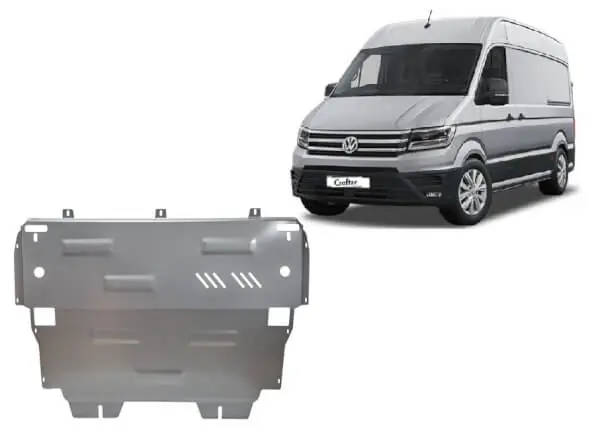 Pohjapanssari Volkswagen Crafter (2017➟), moottori, vaihdelaatikko, jäähdytin, alumiinia 🙂 Tarjoushinta