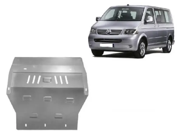 Pohjapanssari Volkswagen Caravelle (2003-2015), moottori, vaihdelaatikko, jäähdytin, etupuskuri, terästä 🙂 Ilmainen Palautus