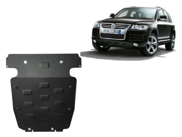 Heti Saatavilla Pohjapanssari Volkswagen Touareg (2003-2010), moottori, terästä 🙂