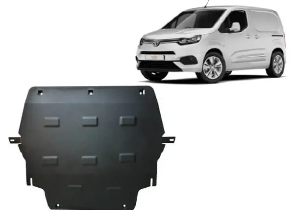 Pohjapanssari Toyota Proace (2016➟), moottori, vaihdelaatikko, jäähdytin, terästä 🙂 Tarjoushinta