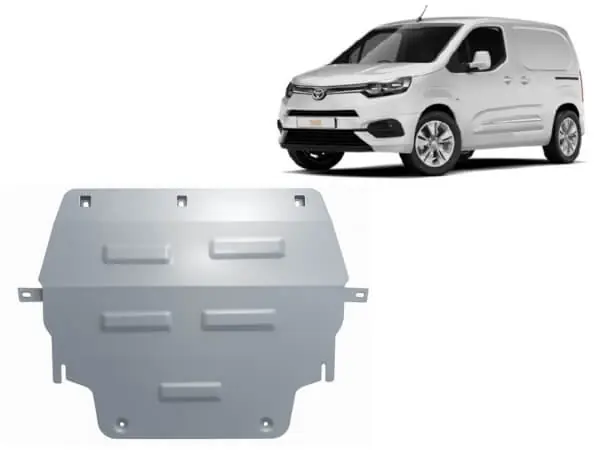 Pohjapanssari Toyota Proace (2016➟), moottori, vaihdelaatikko, jäähdytin, alumiinia 🙂 Eniten Myyty