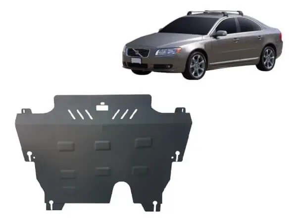Kuuma Tarjous Pohjapanssari Volvo S80 (2006-2016), moottori, vaihdelaatikko, terästä 🙂