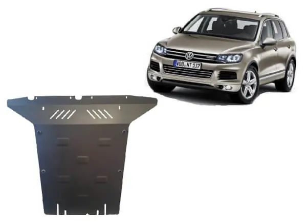 Uusi Kokoelma Pohjapanssari Volkswagen Touareg (2010-2018), moottori, terästä 🙂
