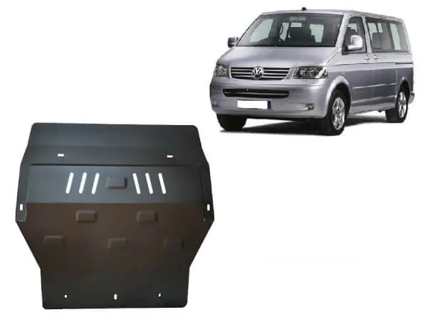 Pohjapanssari Volkswagen Caravelle (2003-2015), moottori, vaihdelaatikko, jäähdytin, etupuskuri, terästä 🙂 Viimeinen Mahdollisuus