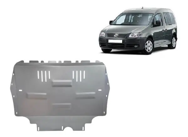 Pohjapanssari Volkswagen Caddy (2004-2012), moottori, vaihdelaatikko, jäähdytin, alumiinia 🙂 Uusi Malli