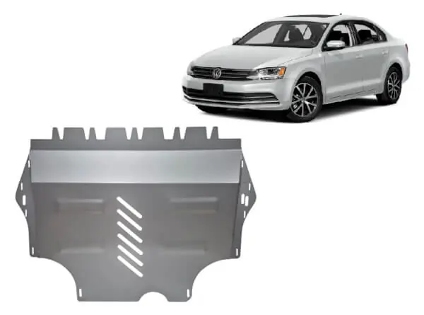 Tilaa Heti Pohjapanssari Volkswagen Jetta (2011➟), moottori, vaihdelaatikko, jäähdytin, alumiinia 🙂