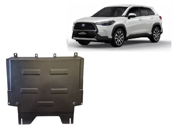 Pikatoimitus Pohjapanssari Toyota Corolla Cross (2022➟), moottori, vaihdelaatikko, jäähdytin, terästä 🙂