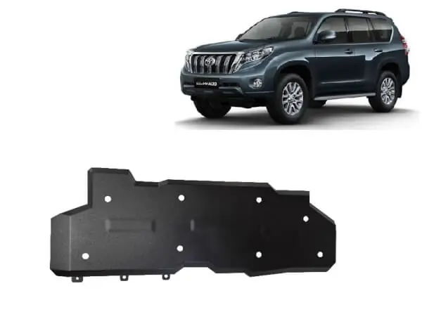 Viimeinen Mahdollisuus Pohjapanssari Toyota Land Cruiser (2009-2023), polttoainetankki, terästä 🙂