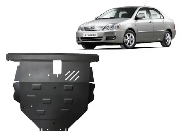 Erikoistarjous Pohjapanssari Toyota Corolla (2002-2007), moottori, terästä 🙂