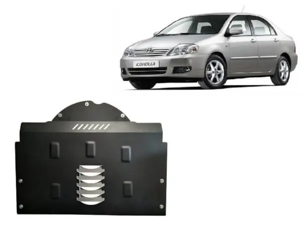Edullinen Hinta Pohjapanssari Toyota Corolla (2002-2007), katalysaattori, terästä 🙂