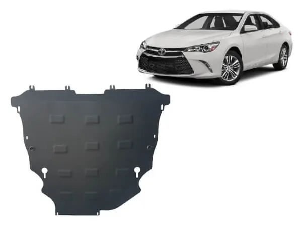 Pohjapanssari Toyota Camry (2018➟), moottori, vaihdelaatikko, jäähdytin, etupuskuri, terästä 🙂 Uutuus