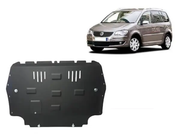 Pohjapanssari Volkswagen Touran (2010-2015), moottori, vaihdelaatikko, jäähdytin, terästä 🙂 Tukkuhinta