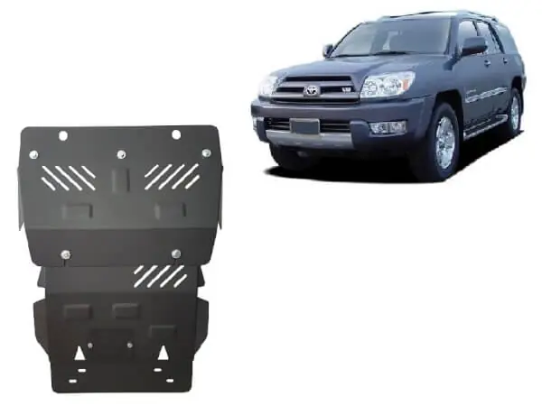 Pohjapanssari Toyota 4-Runner (2002-2009), moottori, jäähdytin, etupuskuri, terästä 🙂 Tehdashinta