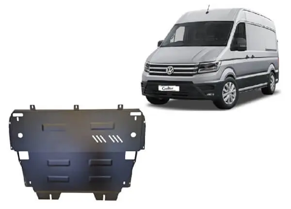 Löytö Pohjapanssari Volkswagen Crafter (2017➟), moottori, vaihdelaatikko, jäähdytin, terästä 🙂