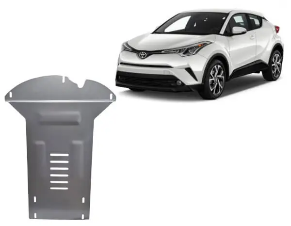 Suosittu Pohjapanssari Toyota C-HR (2016-2023), katalysaattori, alumiinia 🙂