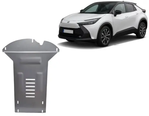 Pohjapanssari Toyota C-HR (2023➟), katalysaattori, alumiinia 🙂 Ilmainen Palautus