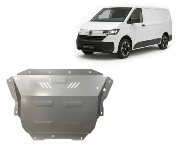 Pohjapanssari Volkswagen Transporter (2023➟), moottori, vaihdelaatikko, jäähdytin, terästä 🙂 Alennus