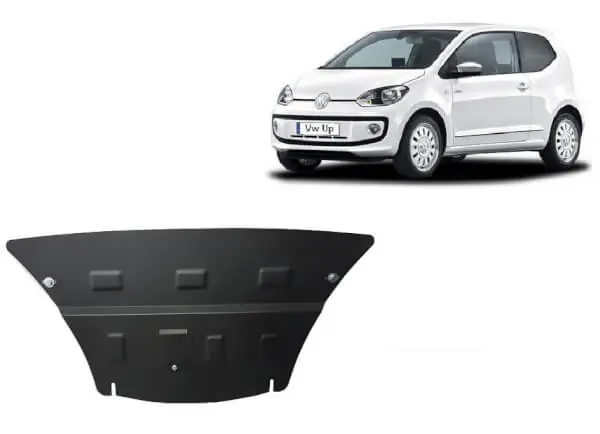 Pohjapanssari Volkswagen Up (2011➟), moottori, vaihdelaatikko, terästä 🙂 Bestseller